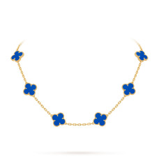 Колье Van Cleef & Arpels VCARP34800 Vintage Alhambra 10 motifs