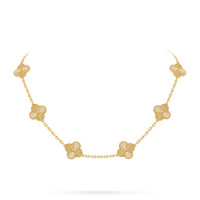 Колье Van Cleef & Arpels VCARP3JJ00 Vintage Alhambra 10 motifs