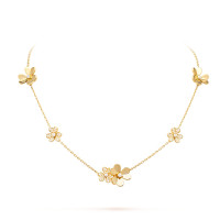 Колье Van Cleef & Arpels VCARP3W600 Frivole 9 flowers