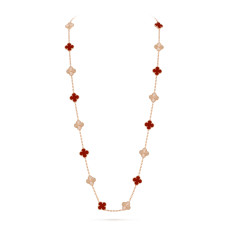 Колье Van Cleef & Arpels VCARP7RO00 Vintage Alhambra 20 motifs