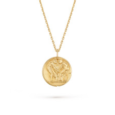 Колье Van Cleef & Arpels VCARP7SV00 Zodiaque medal Geminorum (Gemini)