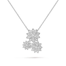 Колье Van Cleef & Arpels VCARP7TG00 Lotus 3 flowers