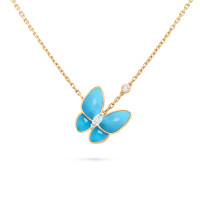 Колье Van Cleef & Arpels VCARP7UP00 Two Butterfly