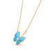 Колье Van Cleef & Arpels VCARP7UP00 Two Butterfly