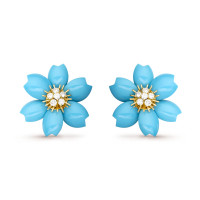 Серьги Van Cleef & Arpels VCARD02500 Rose de Noël
