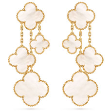 Серьги Van Cleef & Arpels VCARD78900 Magic Alhambra 4 motifs