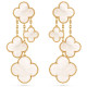 Серьги Van Cleef & Arpels VCARD78900 Magic Alhambra 4 motifs