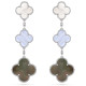 Серьги Van Cleef & Arpels VCARN18800 Magic Alhambra 3 motifs