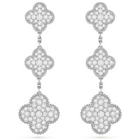 Серьги Van Cleef & Arpels VCARN9MR00 Magic Alhambra 3 motifs