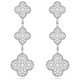 Серьги Van Cleef & Arpels VCARN9MR00 Magic Alhambra 3 motifs