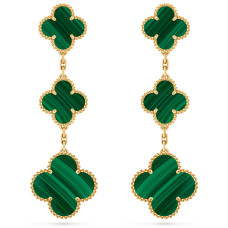 Серьги Van Cleef & Arpels VCARO2AG00 Magic Alhambra 3 motifs