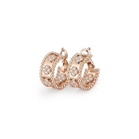 Серьги Van Cleef & Arpels VCARO2MK00 Perlée clovers hoop