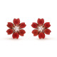 Серьги Van Cleef & Arpels VCARO9B500 Rose de Noël