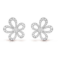 Серьги Van Cleef & Arpels VCARP05100 Flowerlace