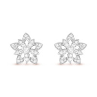Серьги Van Cleef & Arpels VCARP0ZV00 Lotus openwork