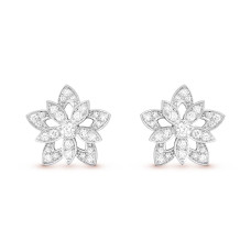 Серьги Van Cleef & Arpels VCARP0ZV00 Lotus openwork