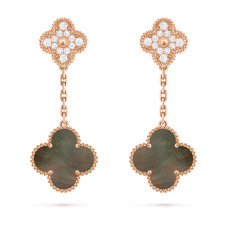 Серьги Van Cleef & Arpels VCARP2R200 Magic Alhambra 2 motifs