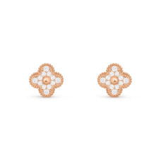 Серьги Van Cleef & Arpels VCARP2R500 Vintage Alhambra