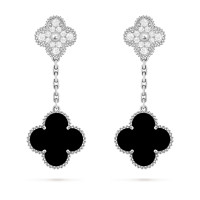Серьги Van Cleef & Arpels VCARP2RA00 Magic Alhambra 2 motifs