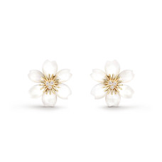 Серьги Van Cleef & Arpels VCARP7RV00 Rose de Noël