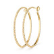 Серьги Van Cleef & Arpels VCARP7RZ00 Perlée pearls of gold hoop