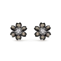 Серьги Van Cleef & Arpels VCARP7TJ00 Rose de Noël