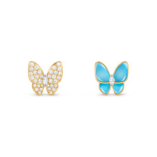 Серьги Van Cleef & Arpels VCARP7US00 Two Butterfly
