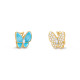 Серьги Van Cleef & Arpels VCARP7US00 Two Butterfly