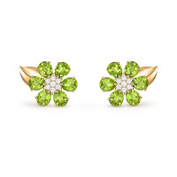 Серьги Van Cleef & Arpels VCARPHKD00 Fleurs d’Hawaï
