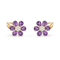 Серьги Van Cleef & Arpels VCARPHKE00 Fleurs d’Hawaï
