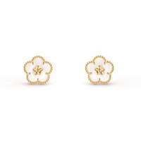 Серьги Van Cleef & Arpels VCARPMLB00 Lucky Spring plum blossom