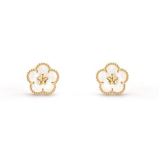 Серьги Van Cleef & Arpels VCARPMLB00 Lucky Spring plum blossom