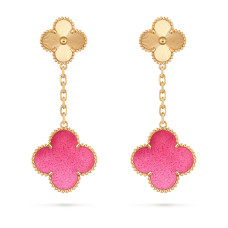 Серьги Van Cleef & Arpels VCARPQZJ00 Magic Alhambra 2 motifs