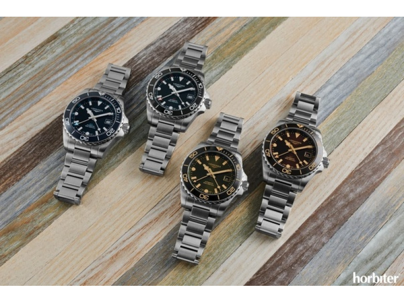 Линейка HydroConquest GMT пополнилась новыми моделями диаметром 43 мм